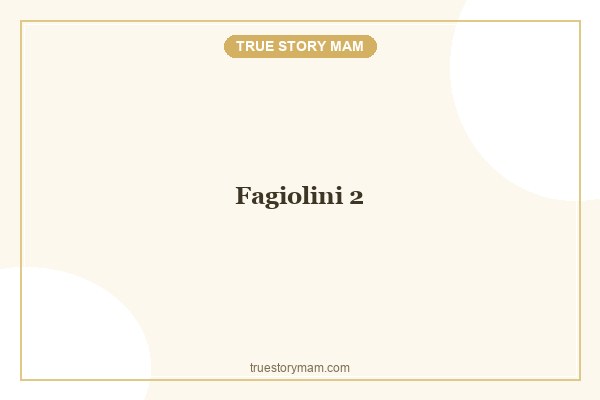 SFORMATO DI FAGIOLINI