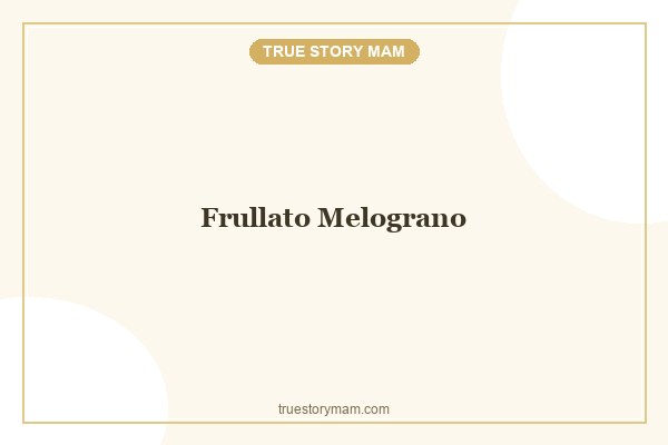 FRULLATO DI FRUTTA AUTUNNALE